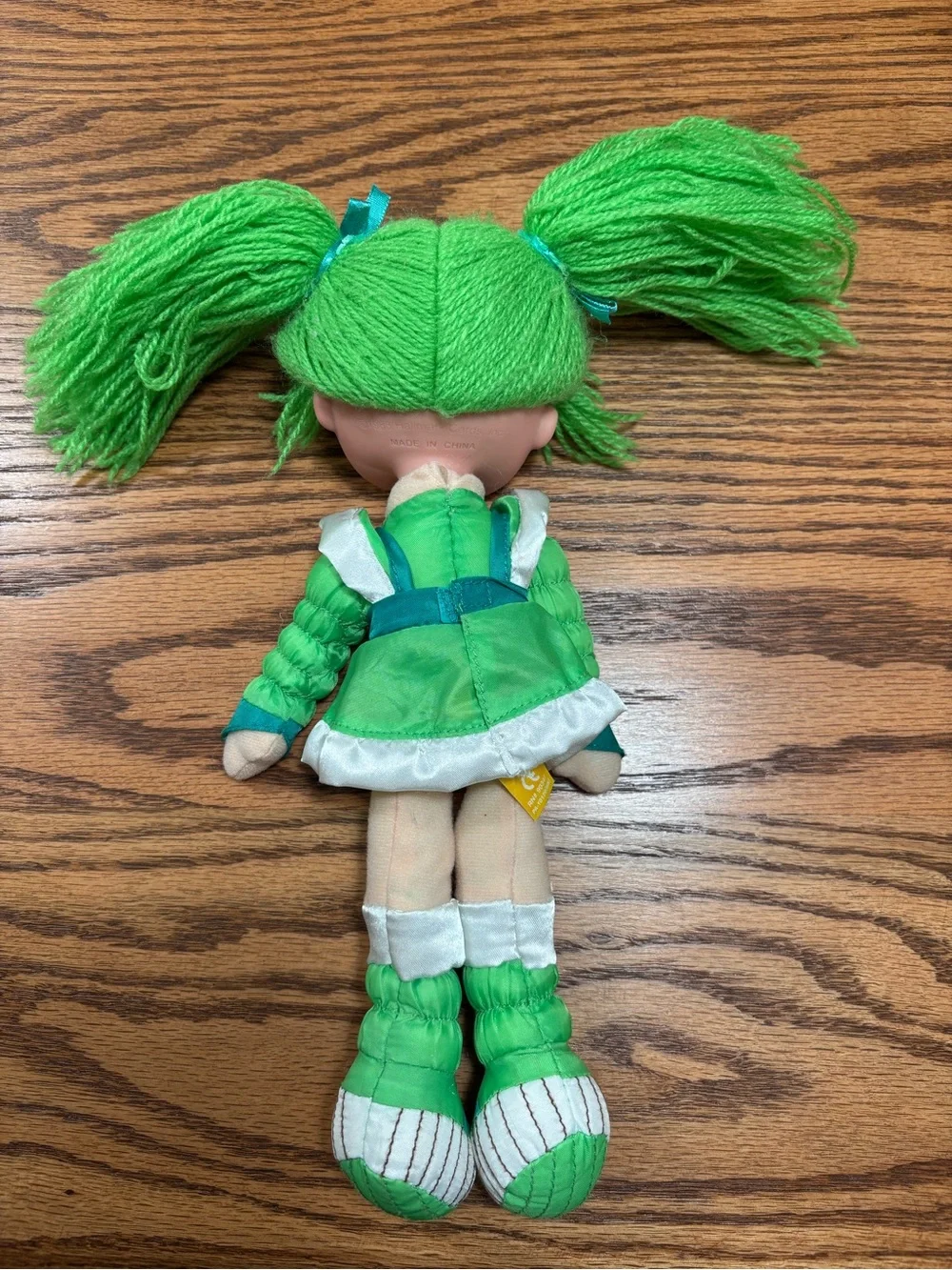 Vintage Hallmark Rainbow Brite Patty O'Green Posable 11